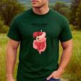 Digestive System Anatomy Anatomical Biology Teacher Men Women Men's Casual T-Shirt Forest