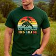 Dolphin Second Grade Back To School Teacher Student Men's Casual T-Shirt Forest Dolphin Second Grade Back To School Teacher Student Men's Casual T-Shirt Forest