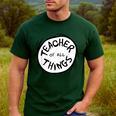 Dr Seuss Teacher Of All Things Red Emblem Men's Casual T-Shirt Forest Dr Seuss Teacher Of All Things Red Emblem Men's Casual T-Shirt Forest