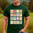Dual Language Crew Bilingual Spanish Teacher Back To School For Men Women Men's Casual T-Shirt Forest Dual Language Crew Bilingual Spanish Teacher Back To School For Men Women Men's Casual T-Shirt Forest