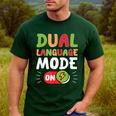 Dual Language Teacher Bilingual Teacher Men's Casual T-Shirt Forest Dual Language Teacher Bilingual Teacher Men's Casual T-Shirt Forest
