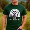 Early Headstart Cute Retro Rainbow Teachers Men's Casual T-Shirt Forest Early Headstart Cute Retro Rainbow Teachers Men's Casual T-Shirt Forest