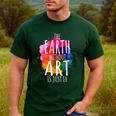 Earth Without Art Is Just Eh Painting Artist Pun Art Teacher Men's Casual T-Shirt Forest Earth Without Art Is Just Eh Painting Artist Pun Art Teacher Men's Casual T-Shirt Forest