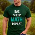 Eat Sleep Math Repeat Math Teacher Men Women Girls Kids Men's Casual T-Shirt Forest Eat Sleep Math Repeat Math Teacher Men Women Girls Kids Men's Casual T-Shirt Forest