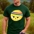 The Eggcellent Athlete Good Egg Teacher Halloween Food Group Men's Casual T-Shirt Forest The Eggcellent Athlete Good Egg Teacher Halloween Food Group Men's Casual T-Shirt Forest