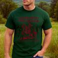 Elopement Wrangler Teacher ABA Behavior Support Cowboy Men's Casual T-Shirt Forest
