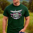 Enchanted To Teach You Bracelet Teacher Back To School Men's Casual T-Shirt Forest
