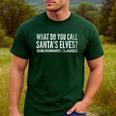 English Teacher About Grammar And Christmas Men's Casual T-Shirt Forest English Teacher About Grammar And Christmas Men's Casual T-Shirt Forest