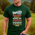 English Teacher Men's Casual T-Shirt Forest