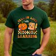 Fall In Love With Reading Book Autumn Pumpkins And Teachers Men's Casual T-Shirt Forest Fall In Love With Reading Book Autumn Pumpkins And Teachers Men's Casual T-Shirt Forest