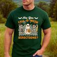 Are You Fall o Ween Directions Halloween Skeleton Teacher Men's Casual T-Shirt Forest Are You Fall o Ween Directions Halloween Skeleton Teacher Men's Casual T-Shirt Forest