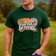 Fall Teacher Shirt 3rd Grade Teacher Retro Halloween Pumpkin Men's Casual T-Shirt Forest Fall Teacher Shirt 3rd Grade Teacher Retro Halloween Pumpkin Men's Casual T-Shirt Forest