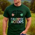 Favorite Actors Theater Drama Teacher Drama Teaching Men's Casual T-Shirt Forest Favorite Actors Theater Drama Teacher Drama Teaching Men's Casual T-Shirt Forest