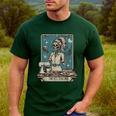 FCS Teacher Skeleton Halloween Family And Consumer Science Men's Casual T-Shirt Forest FCS Teacher Skeleton Halloween Family And Consumer Science Men's Casual T-Shirt Forest