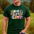 In My Field Day Era Teacher Kids Cute Groovy Field Day Men's Casual T-Shirt Forest In My Field Day Era Teacher Kids Cute Groovy Field Day Men's Casual T-Shirt Forest