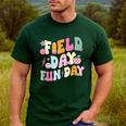 Field Day Fun Day Last Day Of School Teacher Student Men's Casual T-Shirt Forest Field Day Fun Day Last Day Of School Teacher Student Men's Casual T-Shirt Forest
