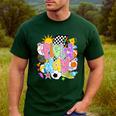 Field Day Fun Day Let The Games Begin Field Trip Teacher Kid Men's Casual T-Shirt Forest Field Day Fun Day Let The Games Begin Field Trip Teacher Kid Men's Casual T-Shirt Forest
