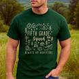 Fifth Grade Squad Adventure Camping 5th Grade Teacher Kids Men's Casual T-Shirt Forest Fifth Grade Squad Adventure Camping 5th Grade Teacher Kids Men's Casual T-Shirt Forest
