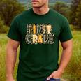 First 1St Grade Camo Camouflage Boy Teacher Back To School Men's Casual T-Shirt Forest First 1St Grade Camo Camouflage Boy Teacher Back To School Men's Casual T-Shirt Forest