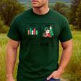 First Data Then Christmas I'm Earning A Break Sped Teacher Men Women Men's Casual T-Shirt Forest