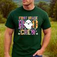 First Grade Boo Crew Teacher Student Halloween Costume Men's Casual T-Shirt Forest First Grade Boo Crew Teacher Student Halloween Costume Men's Casual T-Shirt Forest