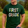 First Grade Dream Team 1st Grade Teacher First Day Of School Men's Casual T-Shirt Forest First Grade Dream Team 1st Grade Teacher First Day Of School Men's Casual T-Shirt Forest