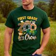 First Grade Zoo Field Trip Squad Matching Teacher Students Men's Casual T-Shirt Forest
