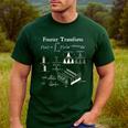 Fourier Transform Signal Science Math Teacher Nerdy Men's Casual T-Shirt Forest Fourier Transform Signal Science Math Teacher Nerdy Men's Casual T-Shirt Forest
