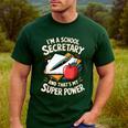 Front Office Teacher Admin Mother I'm A School Secretary Men's Casual T-Shirt Forest Front Office Teacher Admin Mother I'm A School Secretary Men's Casual T-Shirt Forest