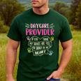 Full Heart Daycare Provider Nanny Au Pair Pre-K Teacher Men's Casual T-Shirt Forest