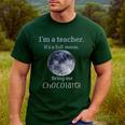 Full Moon Teacher Humor For Men Women Girls Kids Men's Casual T-Shirt Forest Full Moon Teacher Humor For Men Women Girls Kids Men's Casual T-Shirt Forest