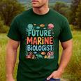 Future Marine Biologist Student Biology Teacher Kids Men's Casual T-Shirt Forest Future Marine Biologist Student Biology Teacher Kids Men's Casual T-Shirt Forest
