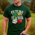 Future Teacher With Canyon And Book Teacher Men Women Girls Kids Men's Casual T-Shirt Forest Future Teacher With Canyon And Book Teacher Men Women Girls Kids Men's Casual T-Shirt Forest
