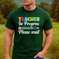 Future Teacher Cool Teacher In Progress Please Wait Men's Casual T-Shirt Forest Future Teacher Cool Teacher In Progress Please Wait Men's Casual T-Shirt Forest