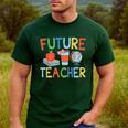 Future Teacher Costume For Kids Girls Boys Men Women Men's Casual T-Shirt Forest