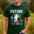 Future Teacher School Teacher Female Men's Casual T-Shirt Forest Future Teacher School Teacher Female Men's Casual T-Shirt Forest