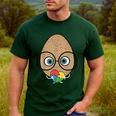 The Good Egg Teacher Halloween Costume Food Group Cute Men's Casual T-Shirt Forest