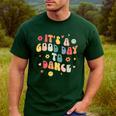 Groovy Its A Good Day To Dance Dance Teacher Men's Casual T-Shirt Forest