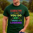 Growth Mindset Teacher Positive Message Inspirational Quote Men's Casual T-Shirt Forest Growth Mindset Teacher Positive Message Inspirational Quote Men's Casual T-Shirt Forest