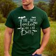 Halloween Best Teachers Are A Bit Batty Spooky Bats Men's Casual T-Shirt Forest Halloween Best Teachers Are A Bit Batty Spooky Bats Men's Casual T-Shirt Forest