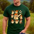 Halloween PE Teacher Costume Ghost Physical Education Men's Casual T-Shirt Forest