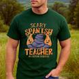 Halloween Scary Spanish Teacher No Costume Required For Men Women Men's Casual T-Shirt Forest Halloween Scary Spanish Teacher No Costume Required For Men Women Men's Casual T-Shirt Forest