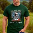 Halloween Teacher I'Ll Just Wait Until It's Quiet Women Men's Casual T-Shirt Forest