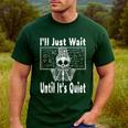 Halloween Teacher Math I'Ll Just Wait Until It's Quiet Men's Casual T-Shirt Forest Halloween Teacher Math I'Ll Just Wait Until It's Quiet Men's Casual T-Shirt Forest