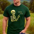 Halloween Teacher Six Seven 6 7 Skeleton Spooky Costume Men's Casual T-Shirt Forest Halloween Teacher Six Seven 6 7 Skeleton Spooky Costume Men's Casual T-Shirt Forest