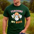 Halloween Teacher Teaching My Boos Costume Teacher Men Women Men's Casual T-Shirt Forest Halloween Teacher Teaching My Boos Costume Teacher Men Women Men's Casual T-Shirt Forest