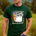 Happy Fri-Yay Teacher Fry Yay Friday Weekend Men's Casual T-Shirt Forest Happy Fri-Yay Teacher Fry Yay Friday Weekend Men's Casual T-Shirt Forest