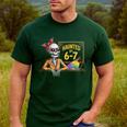 Haunted By 6-7 Teacher Halloween 67 Men's Casual T-Shirt Forest Haunted By 6-7 Teacher Halloween 67 Men's Casual T-Shirt Forest