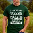 Health Teacher Tshirt Appreciation For Men Women Men's Casual T-Shirt Forest