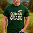 Hello Second Grade Team 2nd Grade Back To School Teacher Kid Men's Casual T-Shirt Forest Hello Second Grade Team 2nd Grade Back To School Teacher Kid Men's Casual T-Shirt Forest